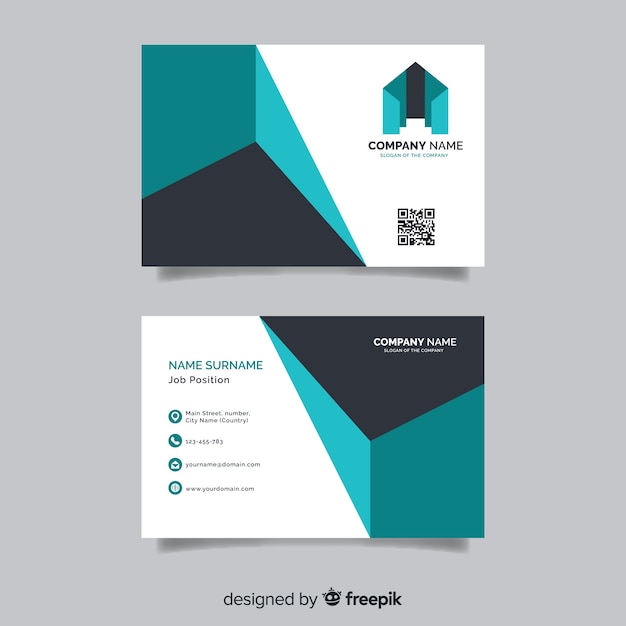 Elegant style business card template