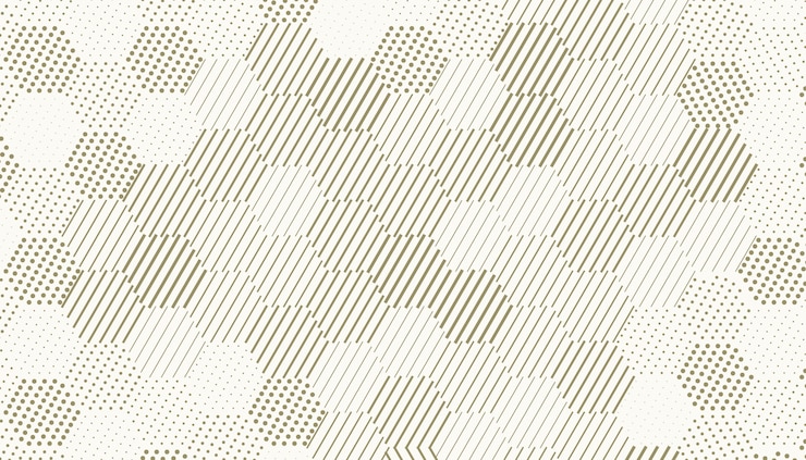 Free Vector elegant stylish hexagon pattern