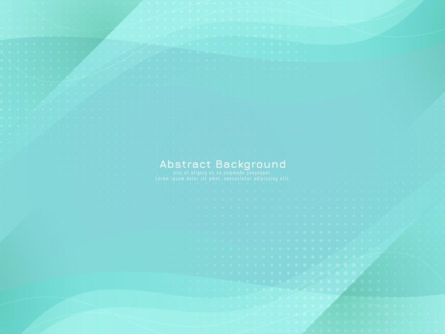Free vector elegant stylish modern wave style design background