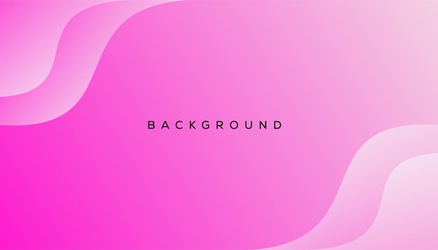 Бесплатное векторное изображение Элегантный стильный гладкий розовый фон волны