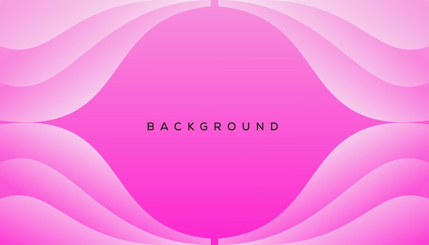 Elegant stylish smooth pink wave background