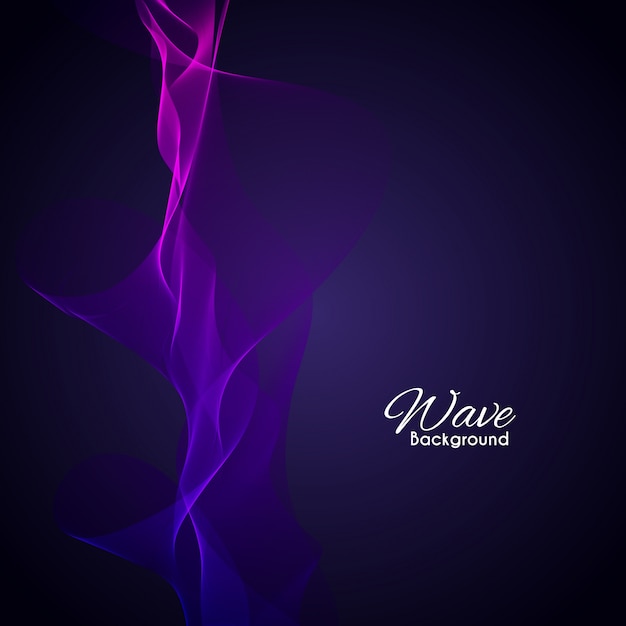 Free vector elegant stylish wave background