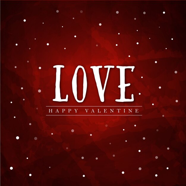 Elegant Valentine Background with Lighting Effect