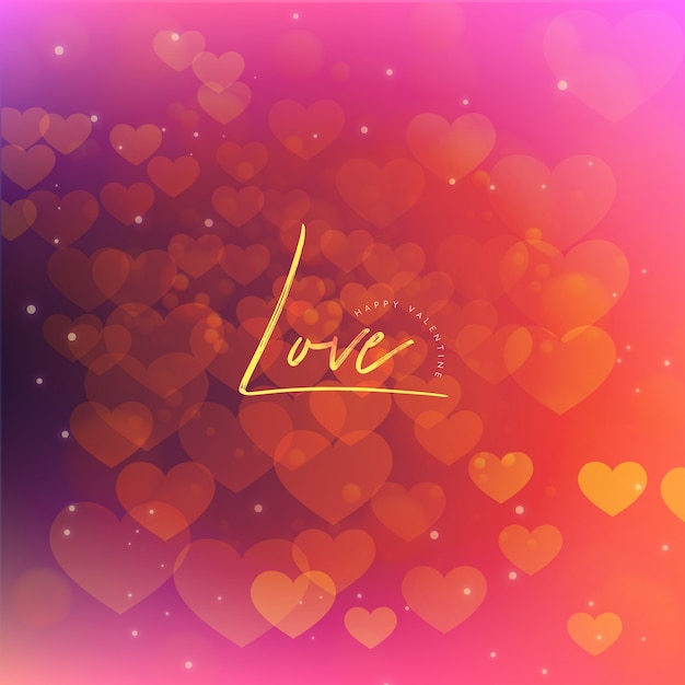 Elegant Valentine Gradient Background with lighting effect