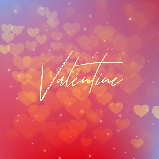 Elegant Valentine Gradient Background with lighting effect