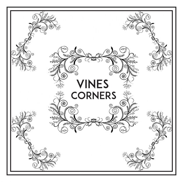 Elegant vines cornes collection