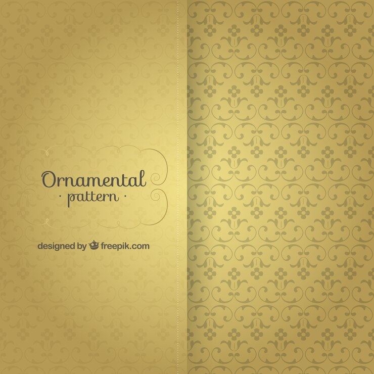 मुफ़्त वेक्टर elegant vintage ornamental pattern 