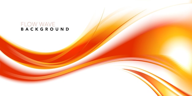 Free vector elegant wave flow background