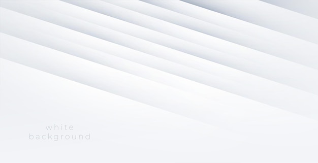 Free vector elegant white abstract background design