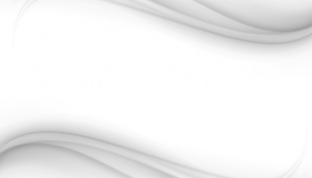 Бесплатное векторное изображение Элегантный белый с серым плавным волнообразным дизайном