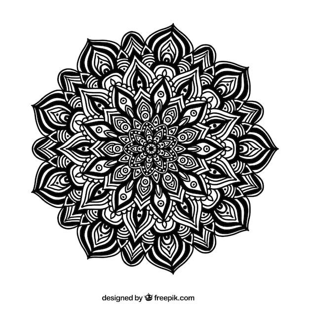 Elegante mandala background