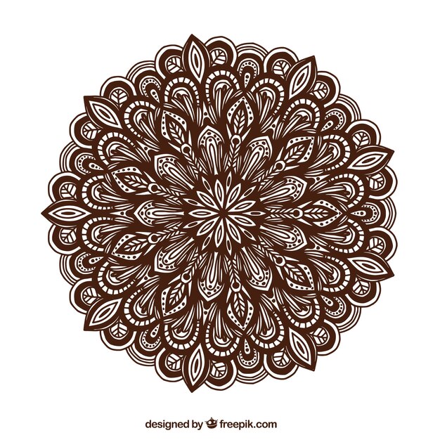 Elegante mandala background