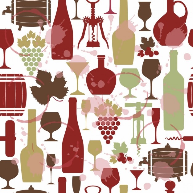 Free Vector elements about wine