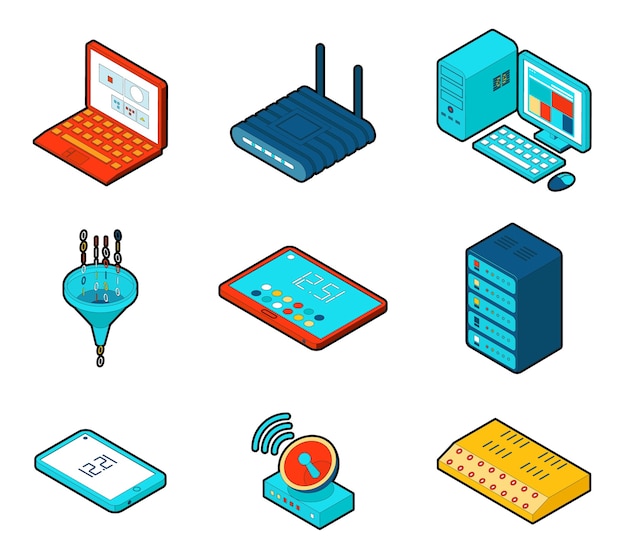 Elements of cloud computing network.