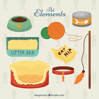 Elements for pet