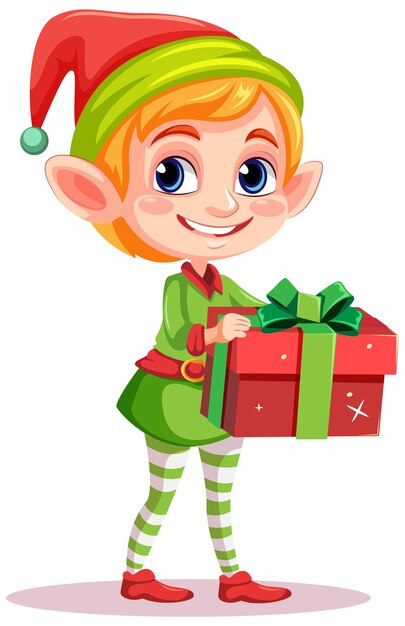 エルフの少女漫画クリスマス キャラクター持株ギフト