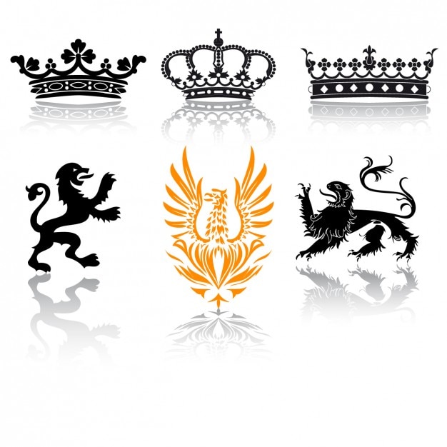 Free vector emblems design collection
