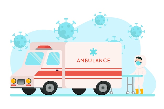 Emergency ambulance concept