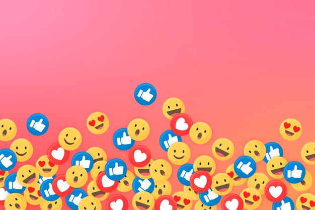 emoji framed background