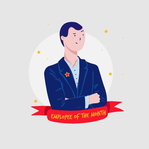 Employee of the month concept