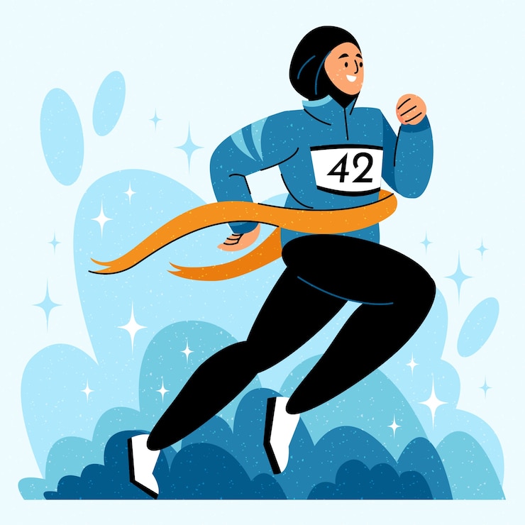 Free Vector empowered muslim women illustration