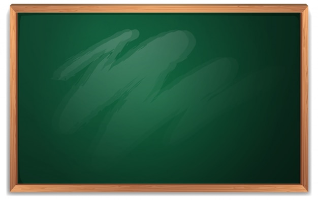 Free vector an empty chalkboard background with copyspace