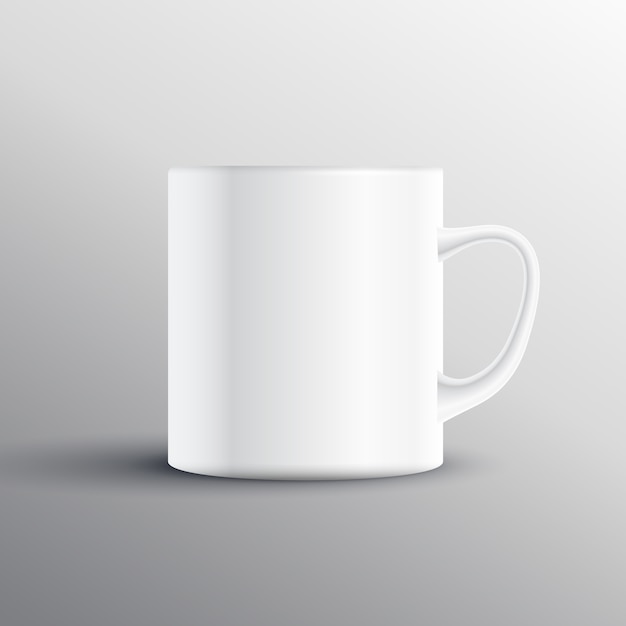 Empty cup mockup design