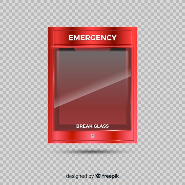Empty emergency box