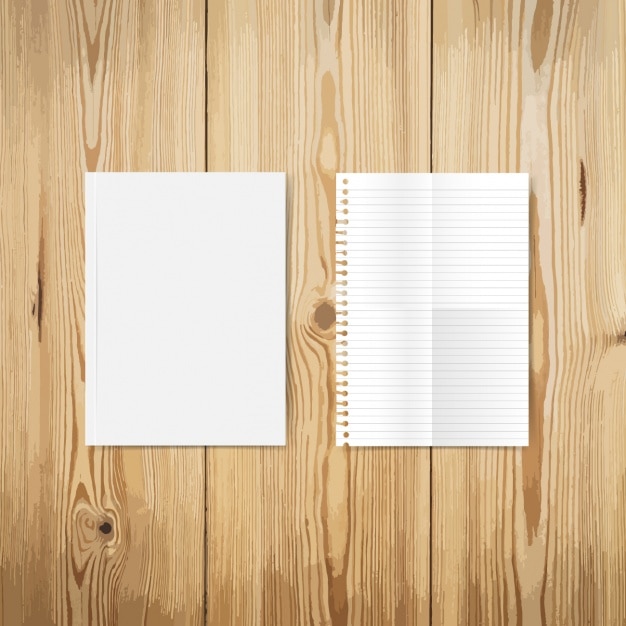 Free vector empty papers design