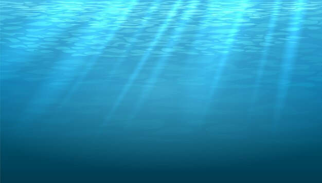 빈 수중 블루 손질 추상적 인 배경입니다. 가볍고 밝고 깨끗한 바다 또는 바다