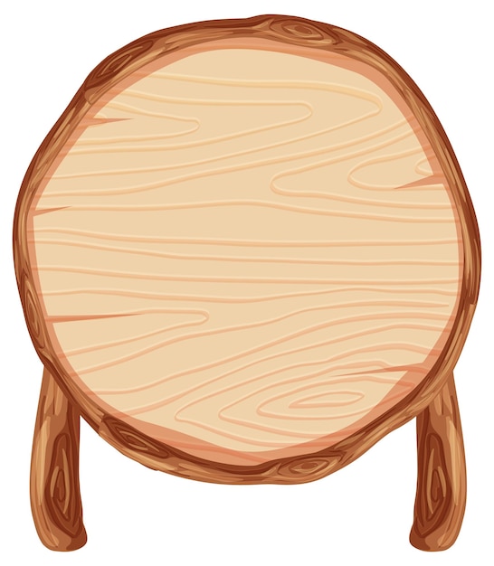 Round Wooden Board