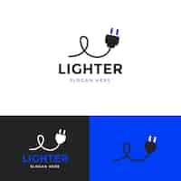 Free vector energy logo design template