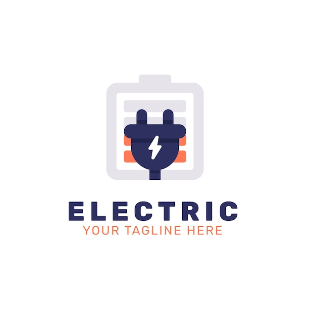 Vettore gratuito logo design energetico