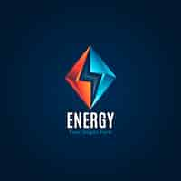 Free vector energy logo design