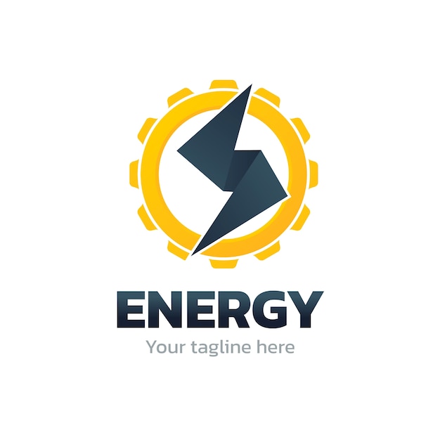 Free vector energy logo design
