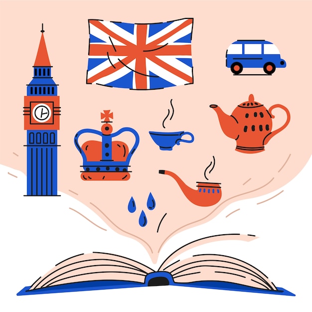 Английский дизайн книжной иллюстрации