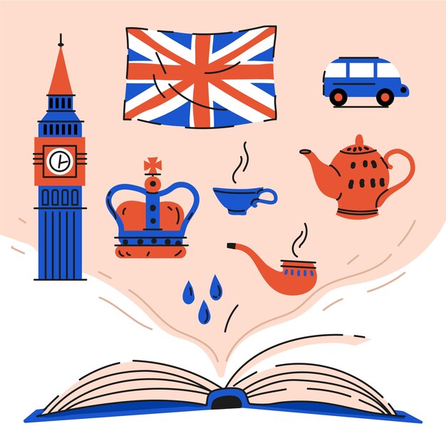 Английский дизайн книжной иллюстрации