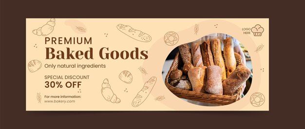 engraving bakery shop facebook cover
