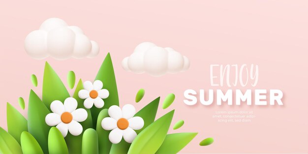 蝶のベクトルイラストと美しい花の紙の芸術 プレミアムベクター
