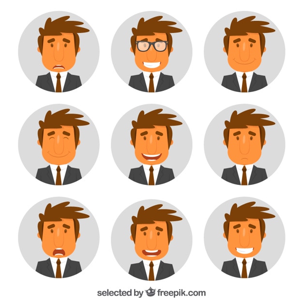 Free vector entrepreneur mood