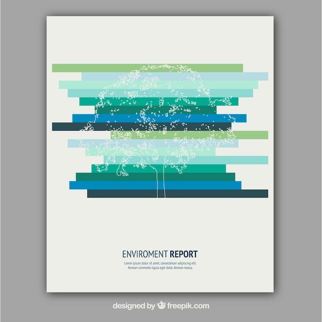 Free vector enviroment report