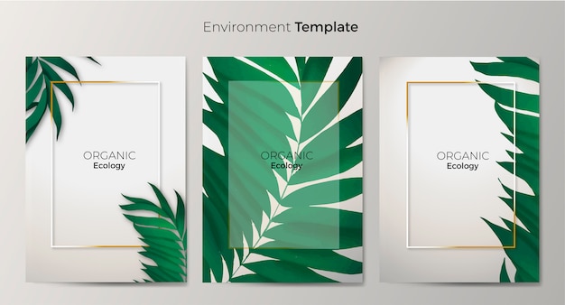 Free vector environment template