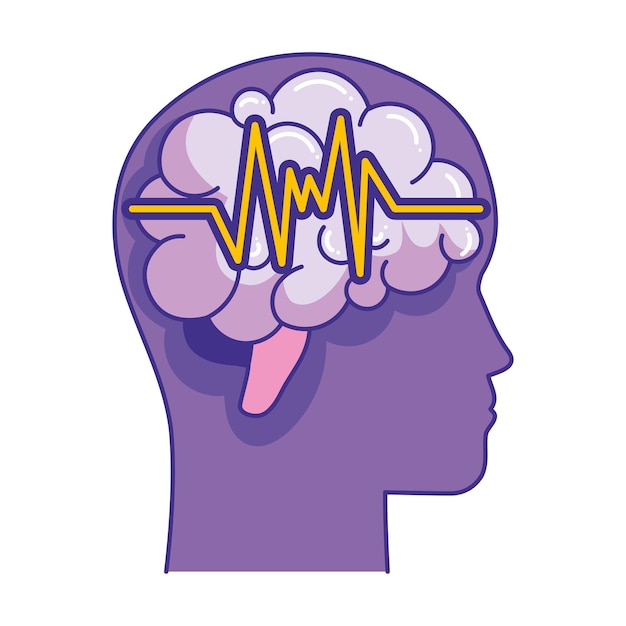 Free vector epilepsy brain condition