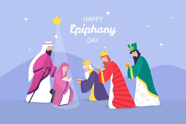 Free vector epiphany in flat design