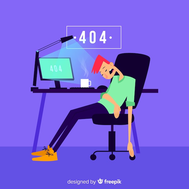 방문 페이지에 대한 오류 404 개념