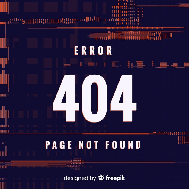 Ошибка 404