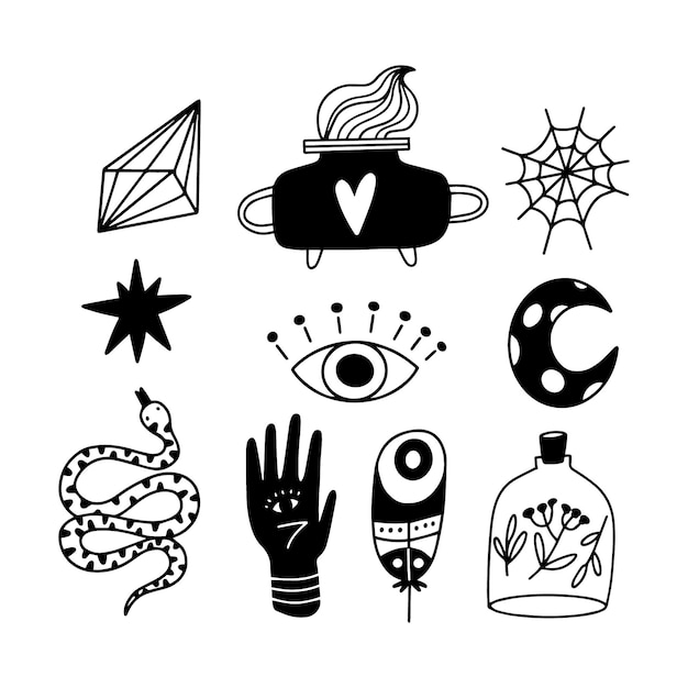 Simple Tattoo Stencils Images - Free Download on Freepik