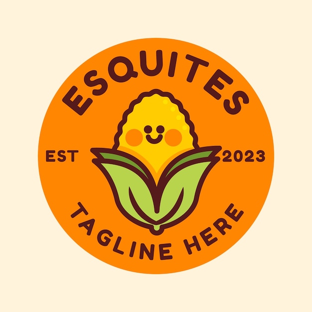 Шаблон дизайна логотипа Esquites