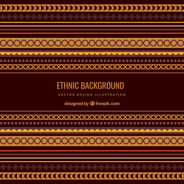 Ethnic background in brown tones