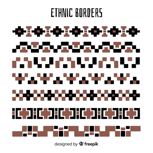 Ethnic border collection